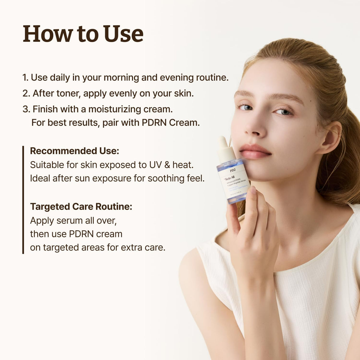 Dr.Reju-All in a bathroom routine setting demonstrating layering and usability benefit
