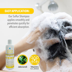 Dr. Robaina in-shower use illustrating head-to-toe cleansing convenience