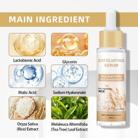 DR.Seya white rice ampoule texture close-up hydrating finish