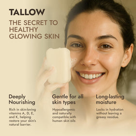 Dr. Seymour's soap size scale next to hand showing compact, travel-friendly bar convenience