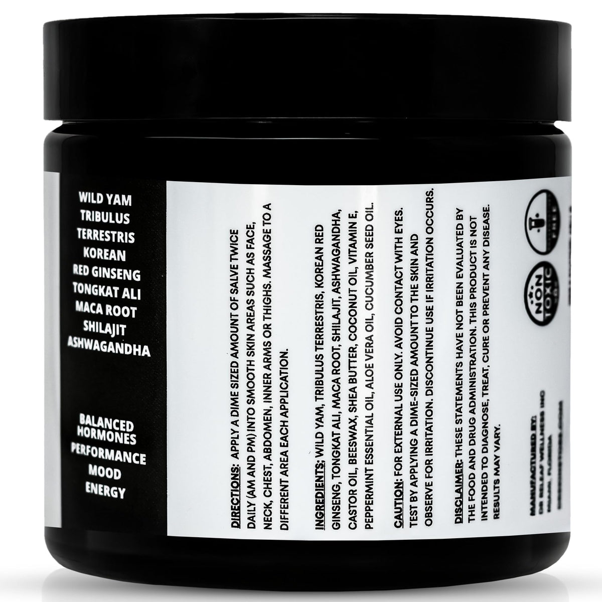 Dr Skin open jar texture showing creamy consistency and absorbency