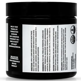 Dr Skin open jar texture showing creamy consistency and absorbency