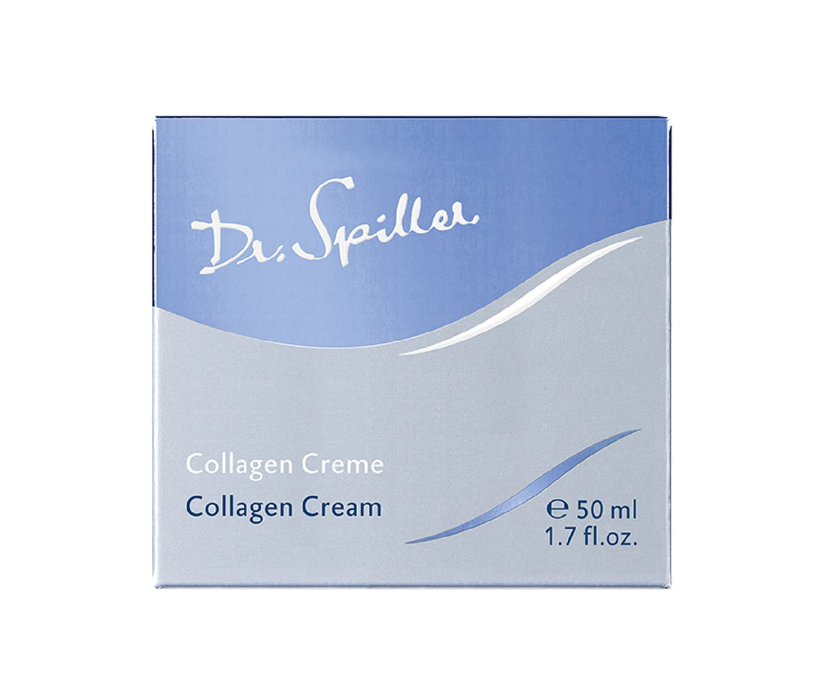 Dr. Spiller blue cream close-up texture demonstrating rich hydration and smooth blend