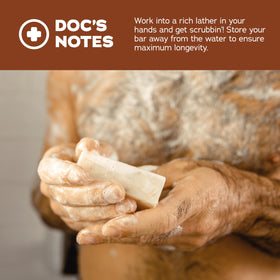 dr. squatch deodorant twist open revealing stick and smooth application for odor control