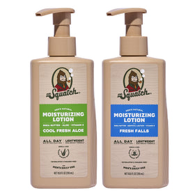 Dr. Squatch front bottle Cool Fresh Aloe shows clean packaging and quick hydration