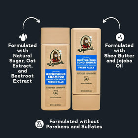 Dr. Squatch beetroot and oat ingredients staged to show natural origin