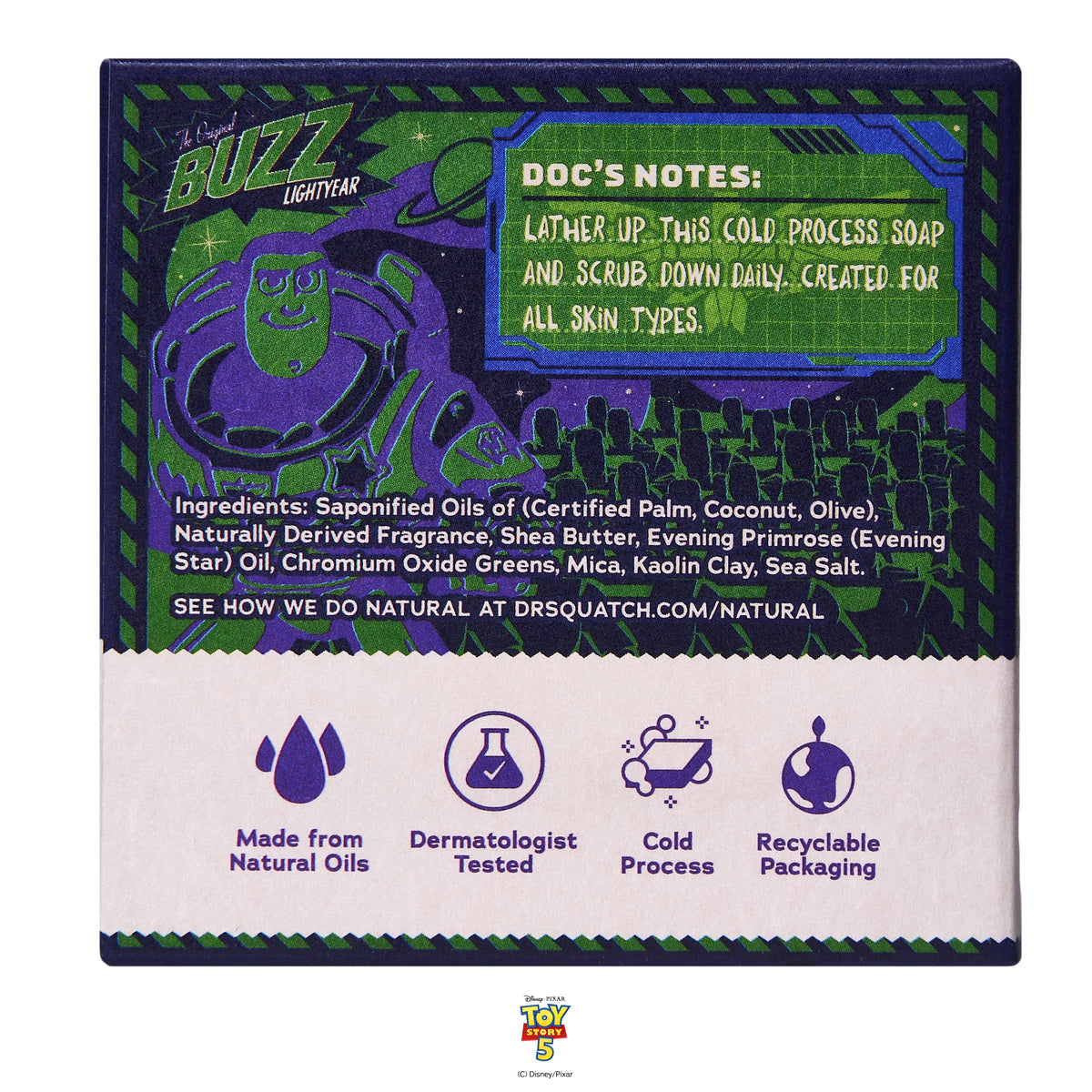Dr. Squatch gift-wrapped 3-pack with ribbon benefit: ready-to-give limited-edition present