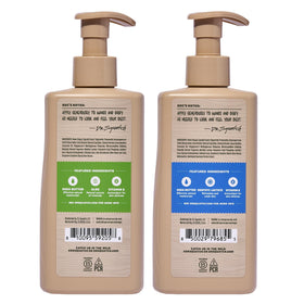 Dr. Squatch bottle in outdoor scene conveying fresh scent and active lifestyle benefit
