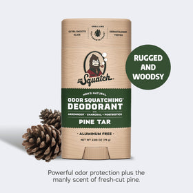 dr. squatch pine tar soap lather on hands demonstrating rich foam and gentle cleanse