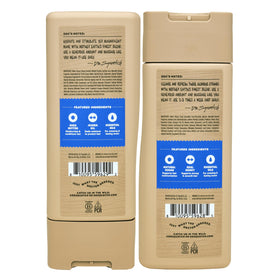 Dr. Squatch shampoo pouring to show texture and gentle cleansing action