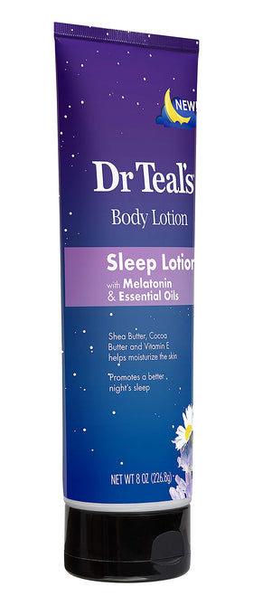 Dr Teal's application on arm demonstrating smooth skin and soothing ritual benefit