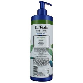 Dr Teal's bottles on bathroom vanity suggesting daily refresh and convenience