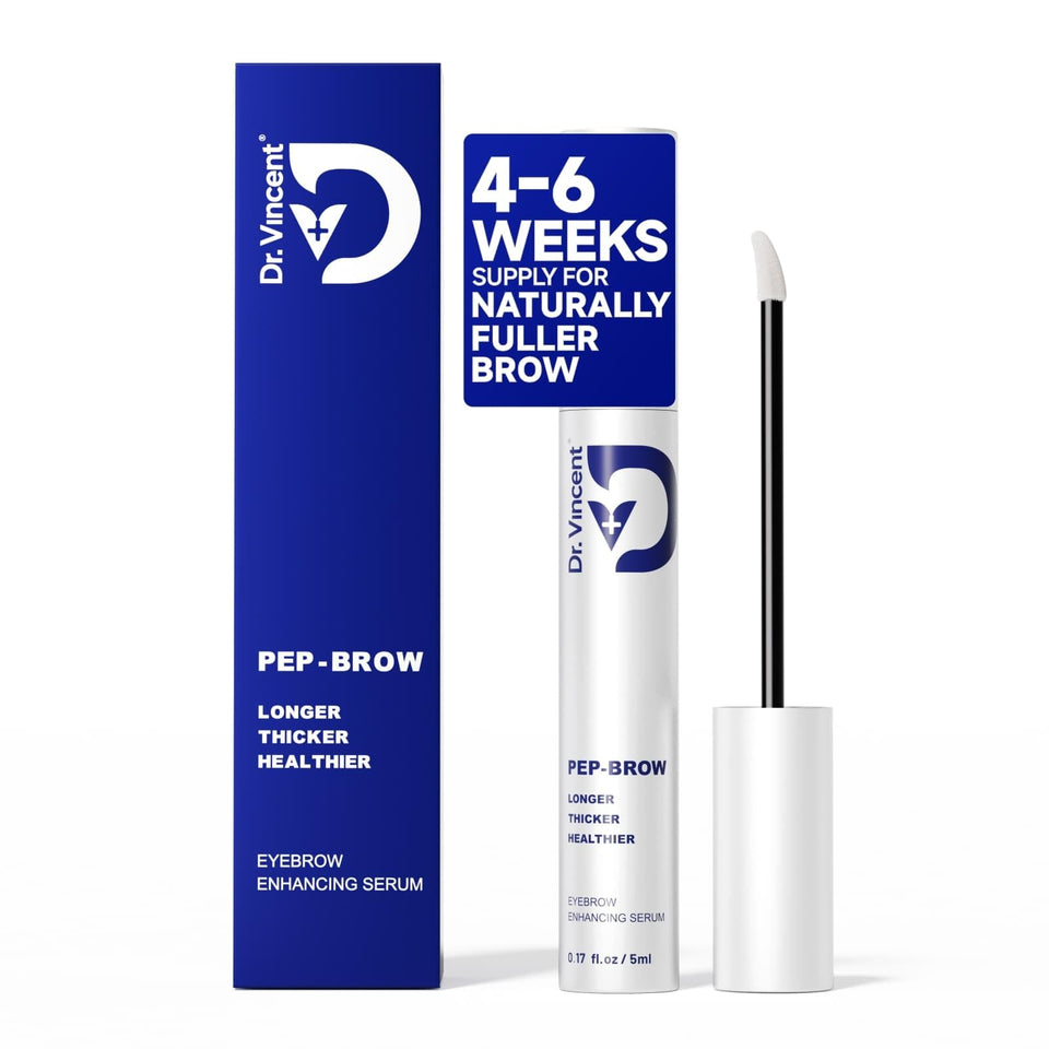 Dr Vincent front packaging showing bottle and box, highlighting professional look