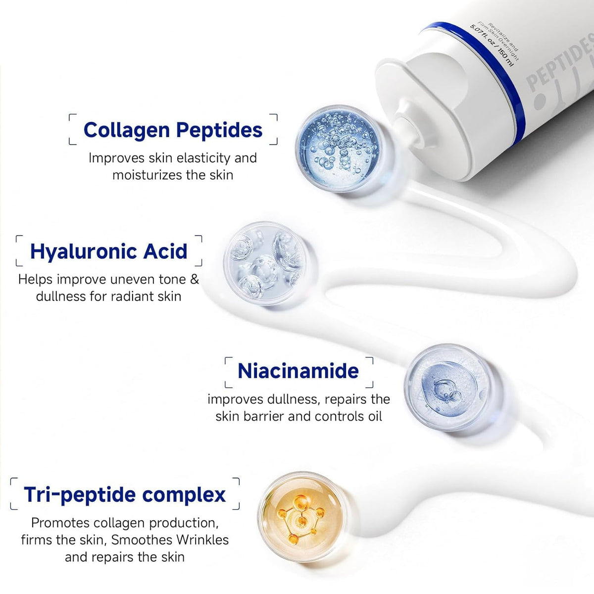 Dr Vincent mask on bedside table illustrating easy nightly routine benefit