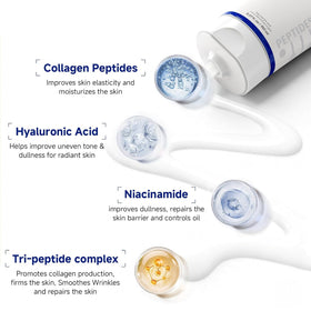 Dr Vincent mask on bedside table illustrating easy nightly routine benefit