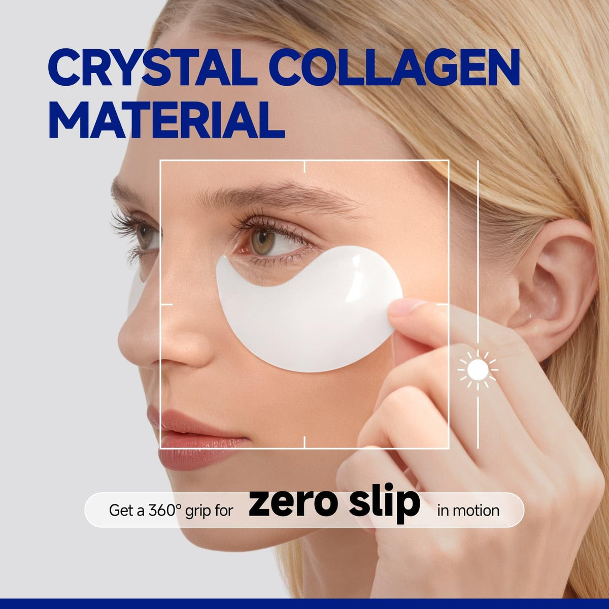 Dr Vincent open pack with visible under eye patches for easy use