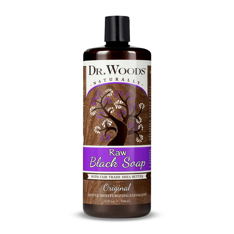 Dr. Woods front label showing product name and 32 fl oz size for clear selection