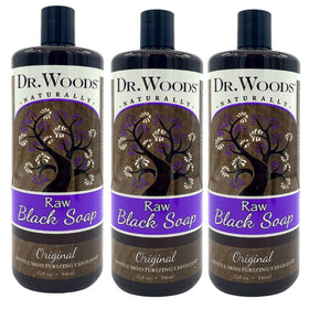Dr. Woods front packaging showing 32 oz bottles and value pack benefit
