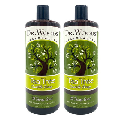 Dr. Woods front packaging showing label and size, easy identification benefit