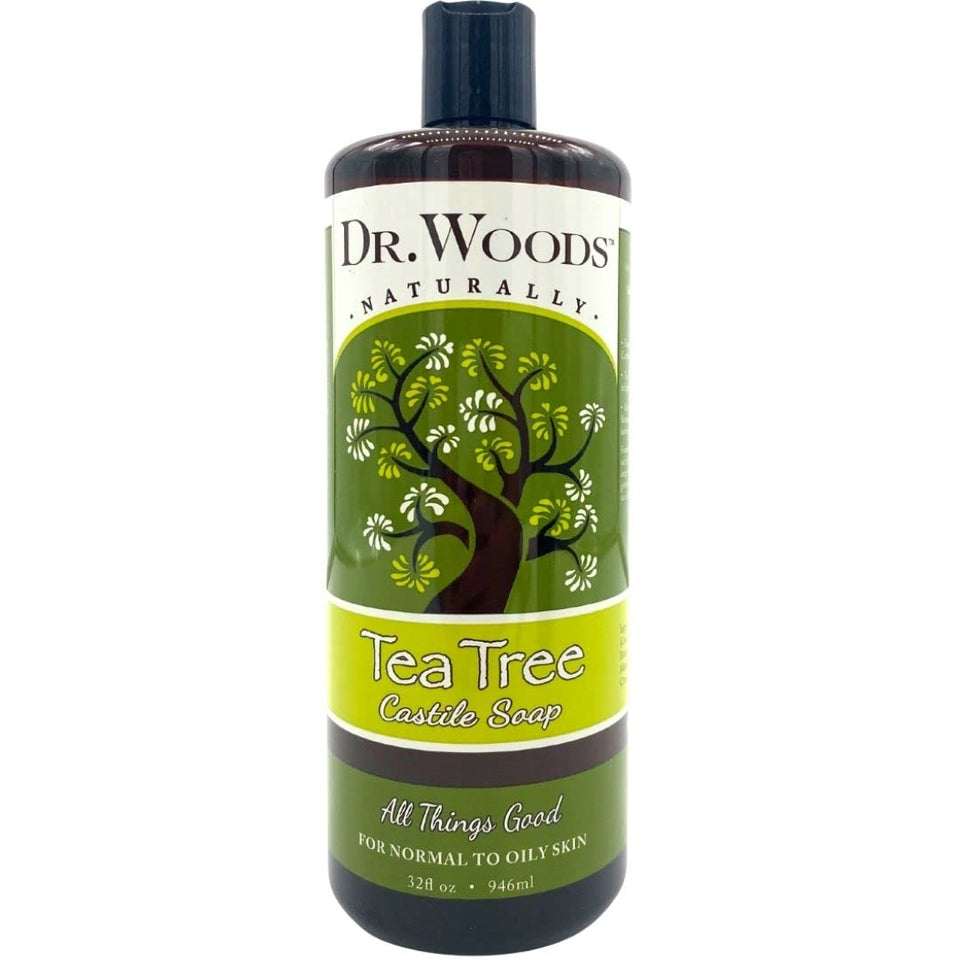 Dr. Woods front packaging showing 32 fl oz bottle and label benefits
