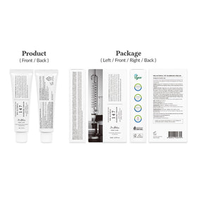 Dr.Althea recyclable packaging detail showing eco-conscious design and vegan commitment