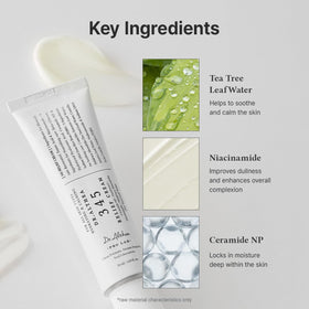 Dr.Althea cream applied on hand showing quick absorbency and finish