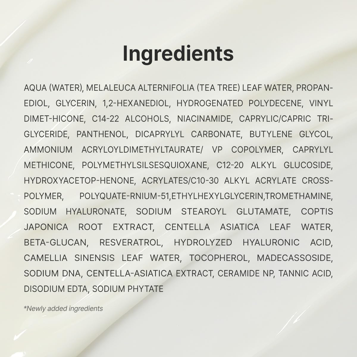 Dr.Althea product label highlighting PDRN, niacinamide and ceramide