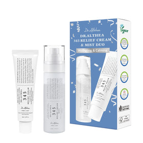 Dr.Althea front packaging of cream and mist showing gentle skincare benefits