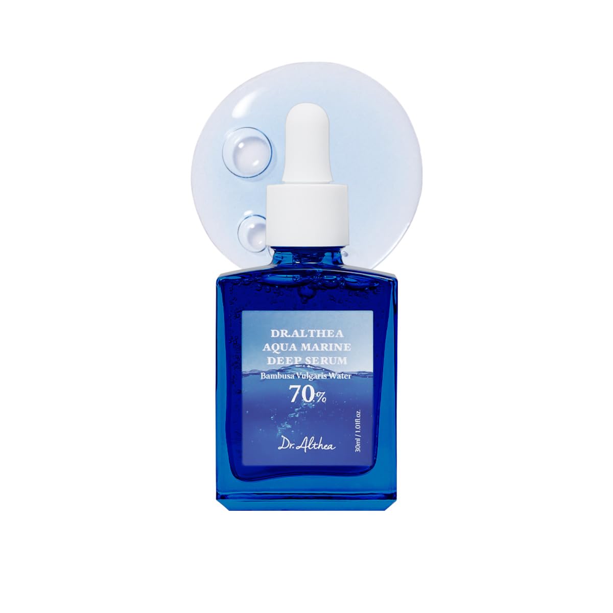 Dr.Althea serum front packaging showing clean vegan hydration benefits