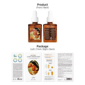 Dr.Althea botanical ingredients flatlay with seabuckthorn and centella benefits