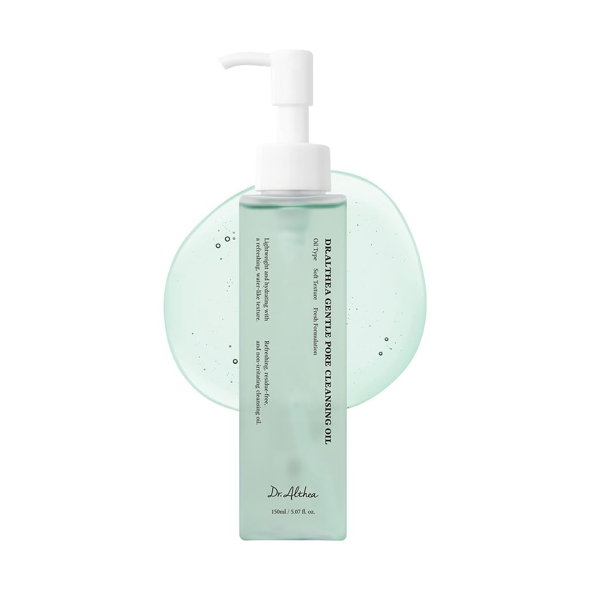 Dr.Althea front packaging showing clean minimalist bottle and benefits