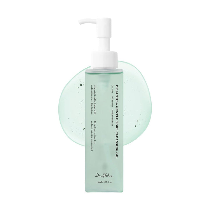 Dr.Althea front packaging showing clean minimalist bottle and benefits