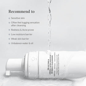 Dr.Althea product label close-up showing amino acid list and claims