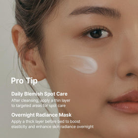 Dr.Althea Melaclear in a nighttime routine setting illustrating overnight hydration