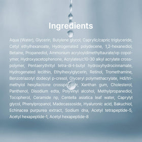 Dr.Althea back label close-up listing ingredients and vegan certification