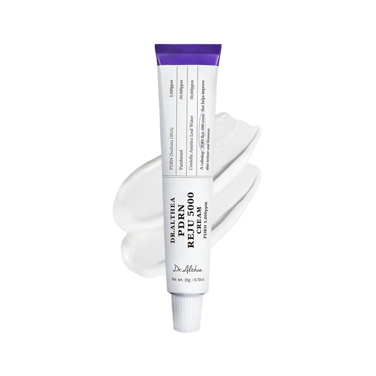 Dr.Althea front packaging showing compact 0.7 fl oz jar and benefits