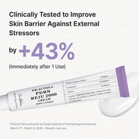 Dr.Althea cream on hand demonstrating quick absorbency and calm