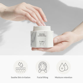 Dr.Althea application on hands demonstrating smooth spreadability and glow