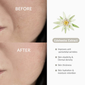 Dr.Althea cream spread to show stretchy texture and non-sticky finish