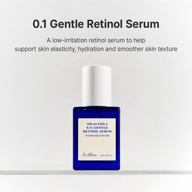 Dr.Althea texture close-up of watery serum to show lightweight absorbency