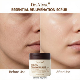 Dr.ALysc applied on face showing soothing massage application benefit