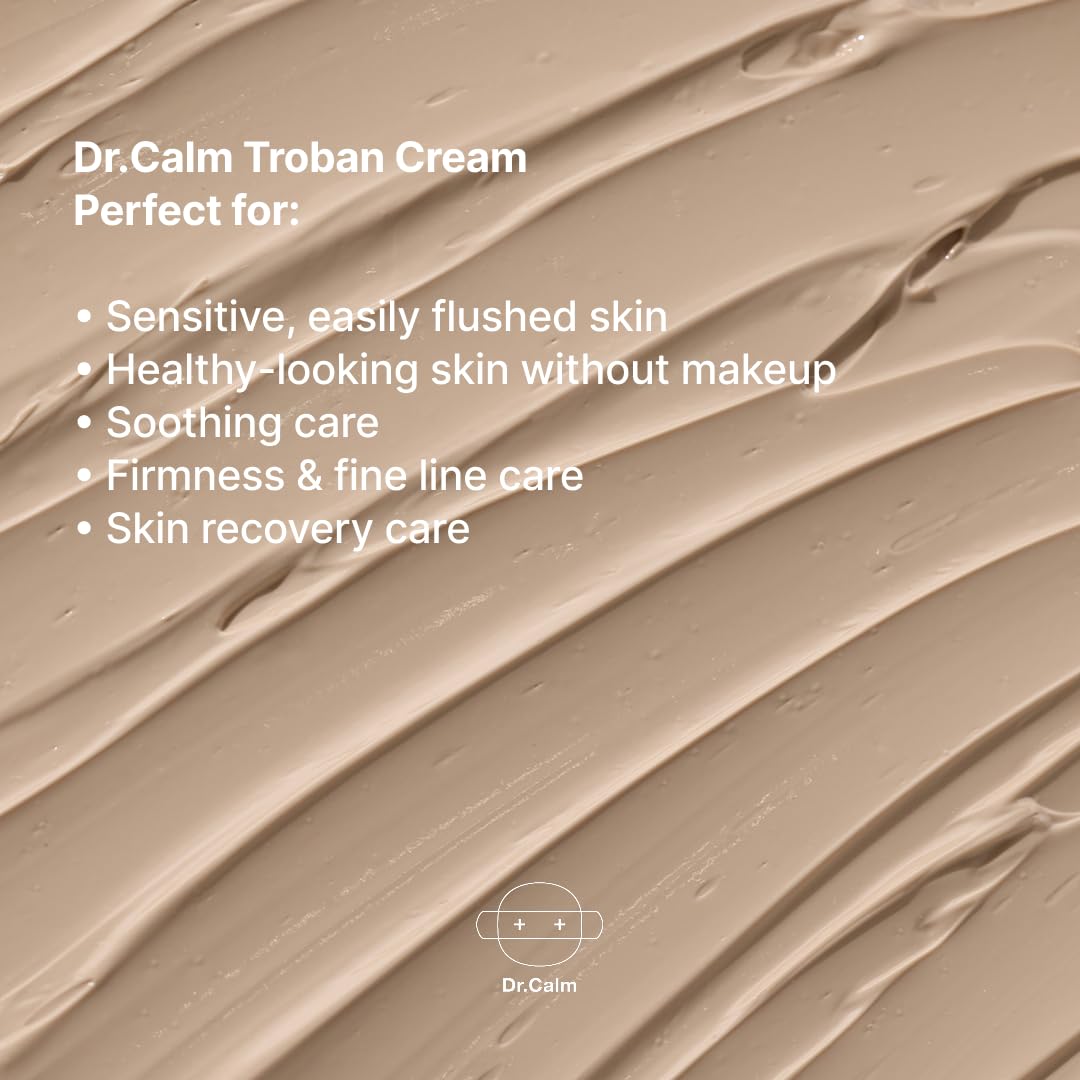 Dr.Calm subtle tint swatch on skin showing natural refinement benefit