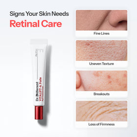 Dr.Different cream texture close-up highlighting non-greasy absorption benefit