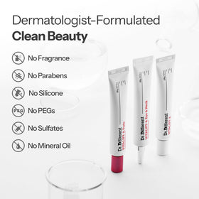 Dr.Different before-and-after sample indicating visible smoothing benefit
