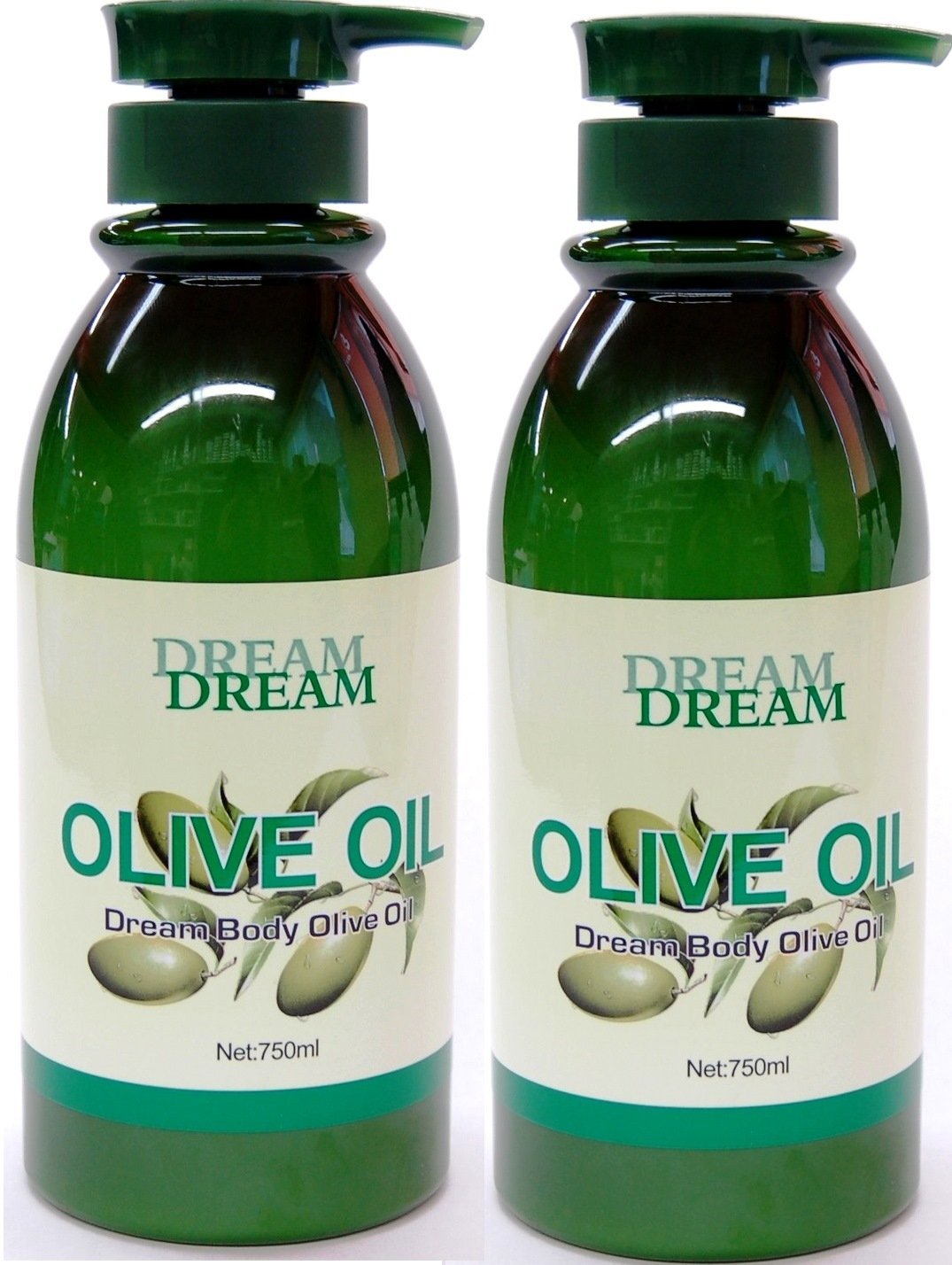 Dream bottle front packaging showing label and easy-pour spout for consistent pouring
