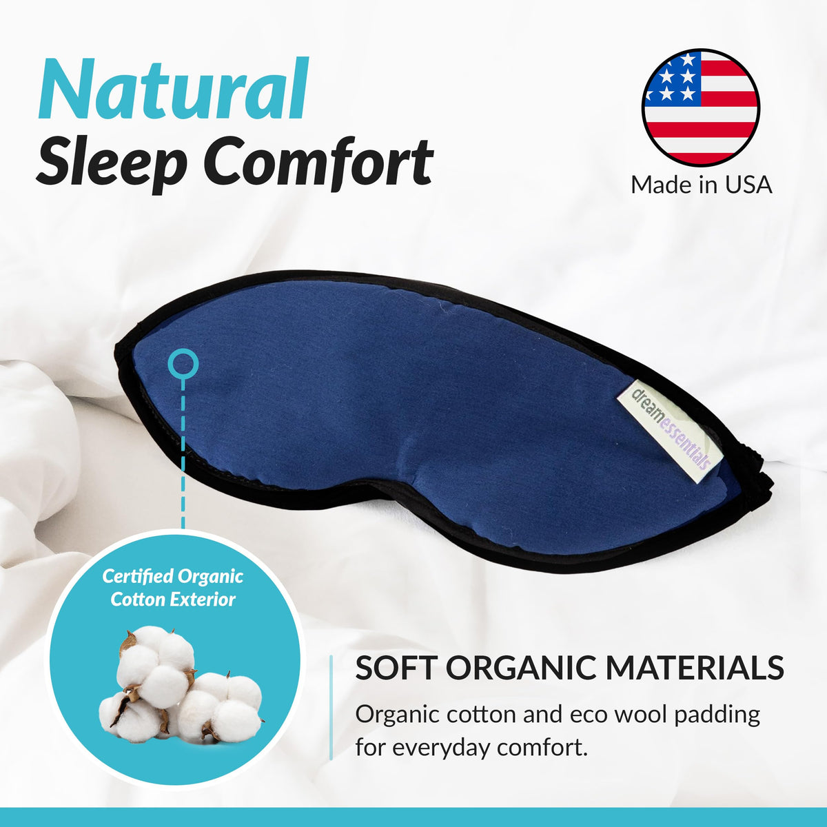 Dream Essentials packed in travel pouch for easy carry and convenience