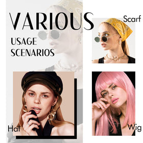 Dreamlover band in use under lace-front wig for steady hold during wear