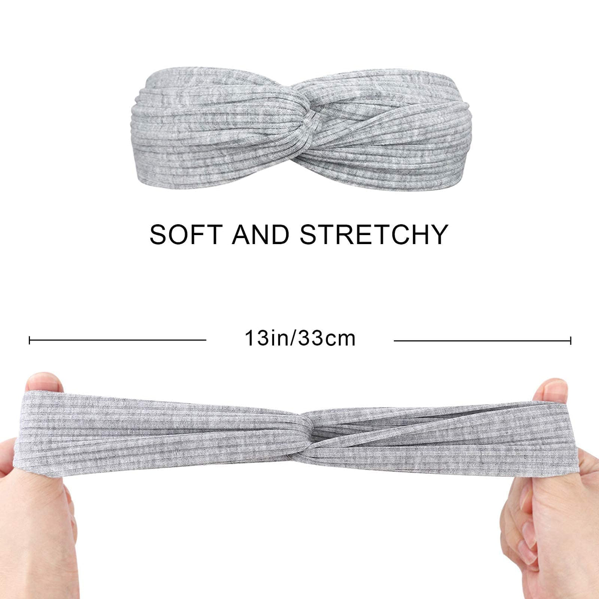 DRESHOW elastic back detail showing stretch and secure-fit benefit