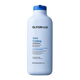 DR.FORHAIR front bottle view showing label and 16.91 fl oz size, cooling benefit