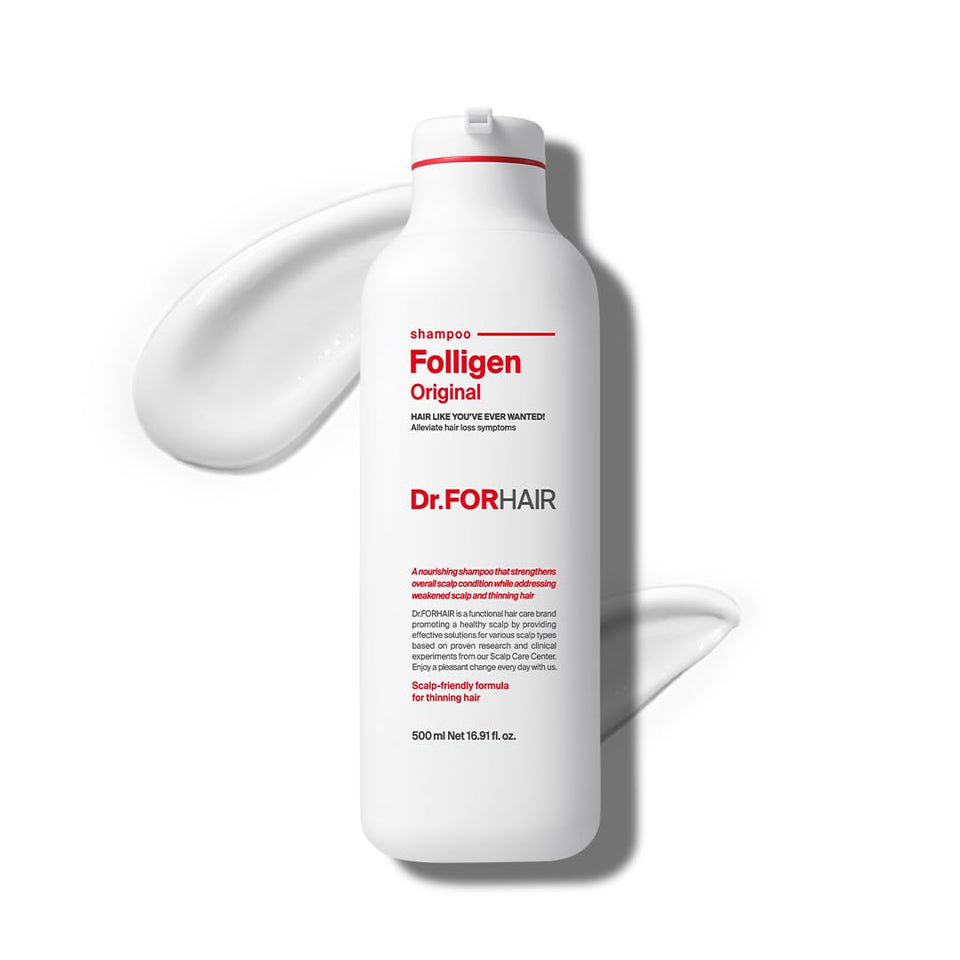DR.FORHAIR front bottle view showing clean packaging and brand benefit